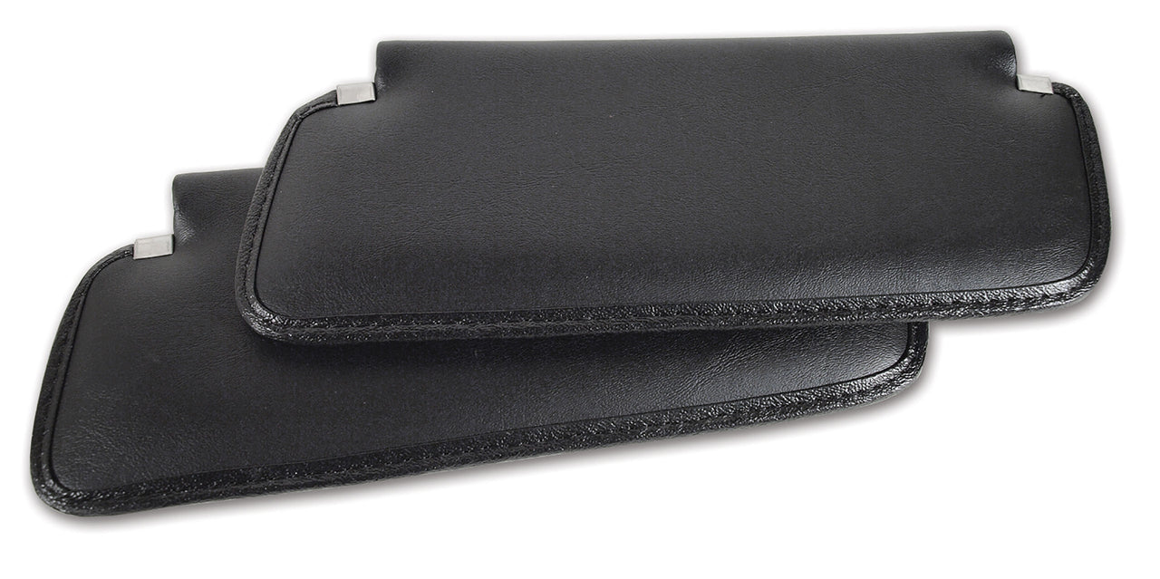 1976-1976 Corvette Sunvisors Black-408420-Corvette-Store-Online