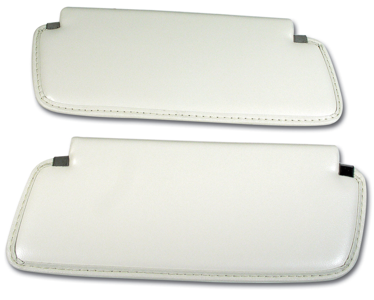 1976-1976 Corvette Sunvisors White-408476-Corvette-Store-Online