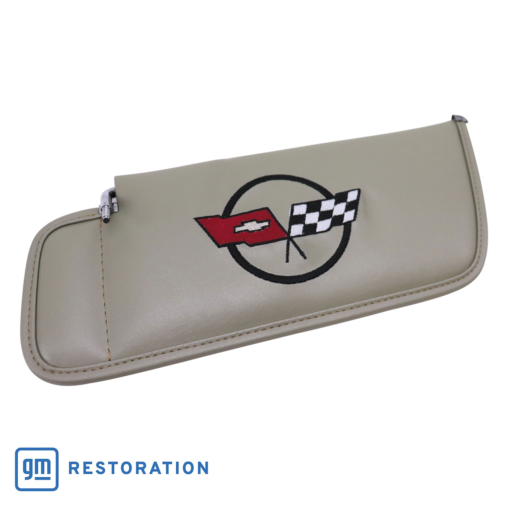 1982-1982 Corvette Sunvisor Collector Embroidered W/Logo-408760-Corvette-Store-Online