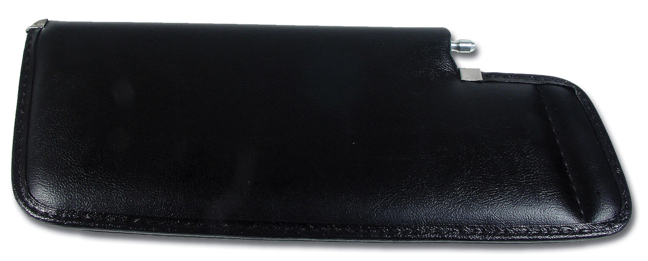 1979-1981 Corvette Sunvisor Black LH Telescopic W/Rod-408920-Corvette-Store-Online