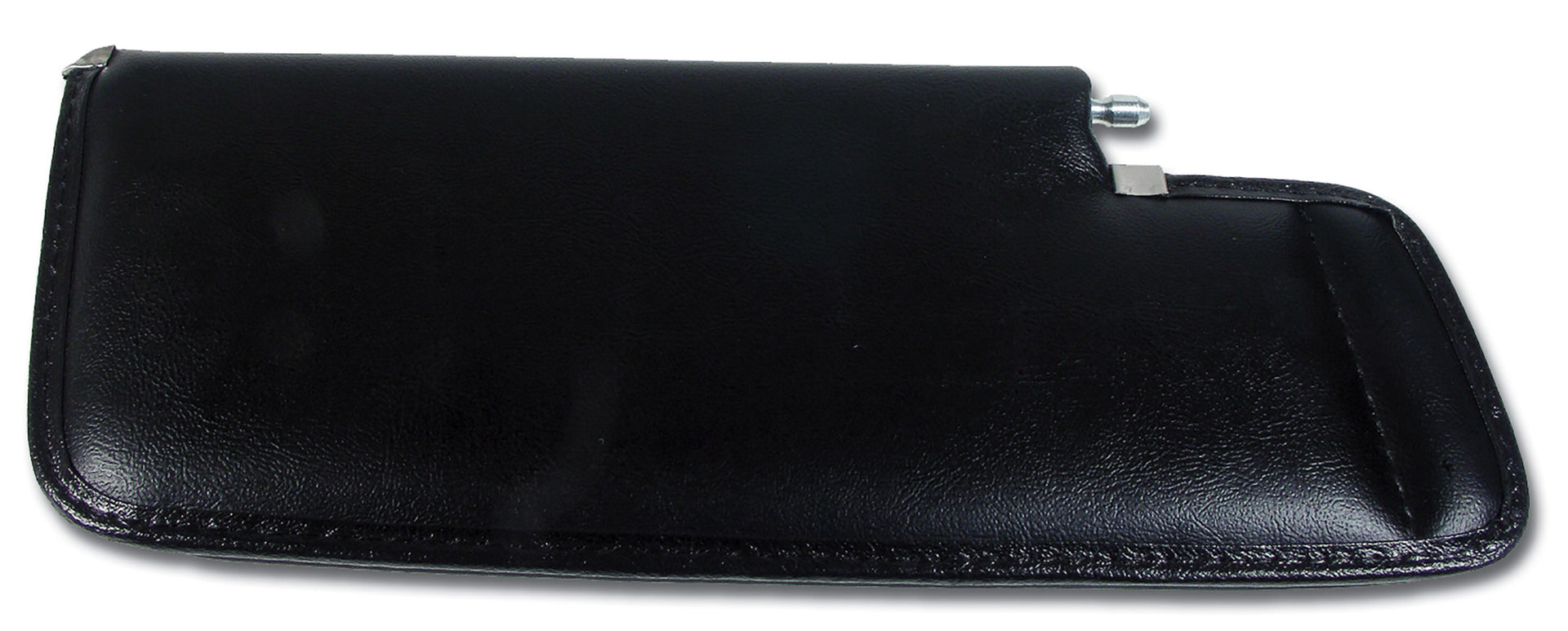 1979-1981 Corvette Sunvisor Black LH Telescopic W/Rod-408920-Corvette-Store-Online