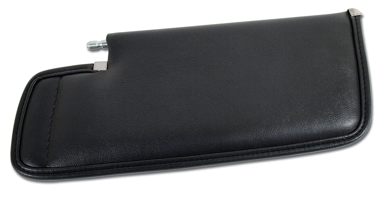 1982-1982 Corvette Sunvisor Charcoal LH Telescopic W/Rod-408921-Corvette-Store-Online