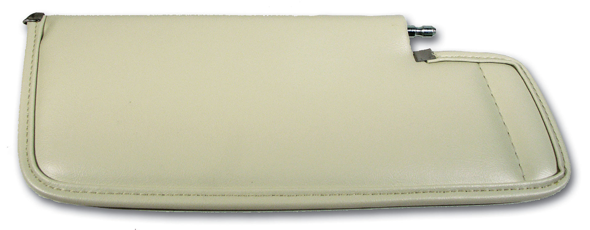 1979-1980 Corvette Sunvisor Oyster LH Telescopic W/Rod-408966-Corvette-Store-Online