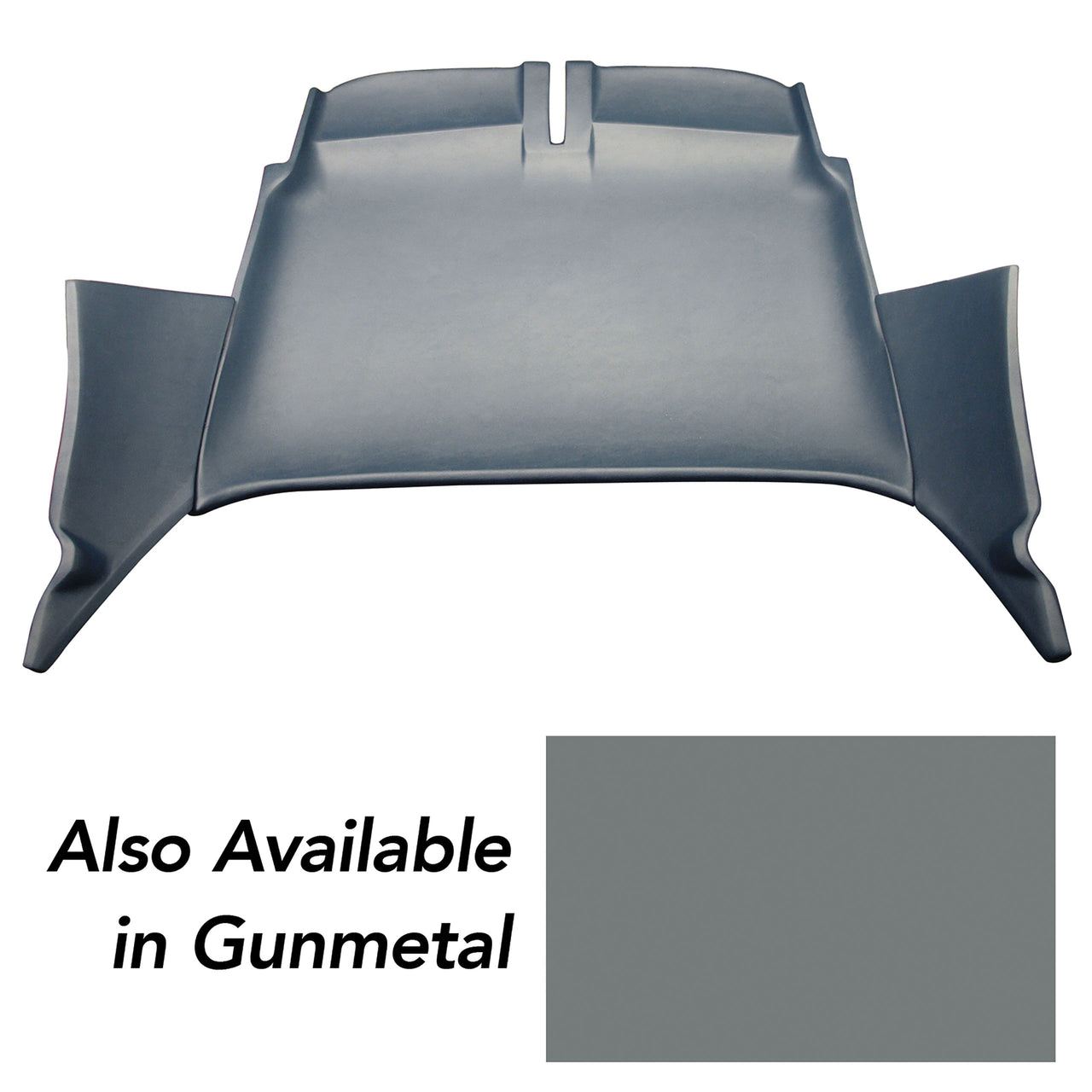 1968-1969 Corvette Hardtop Headliner Gunmetal-409663-Corvette-Store-Online
