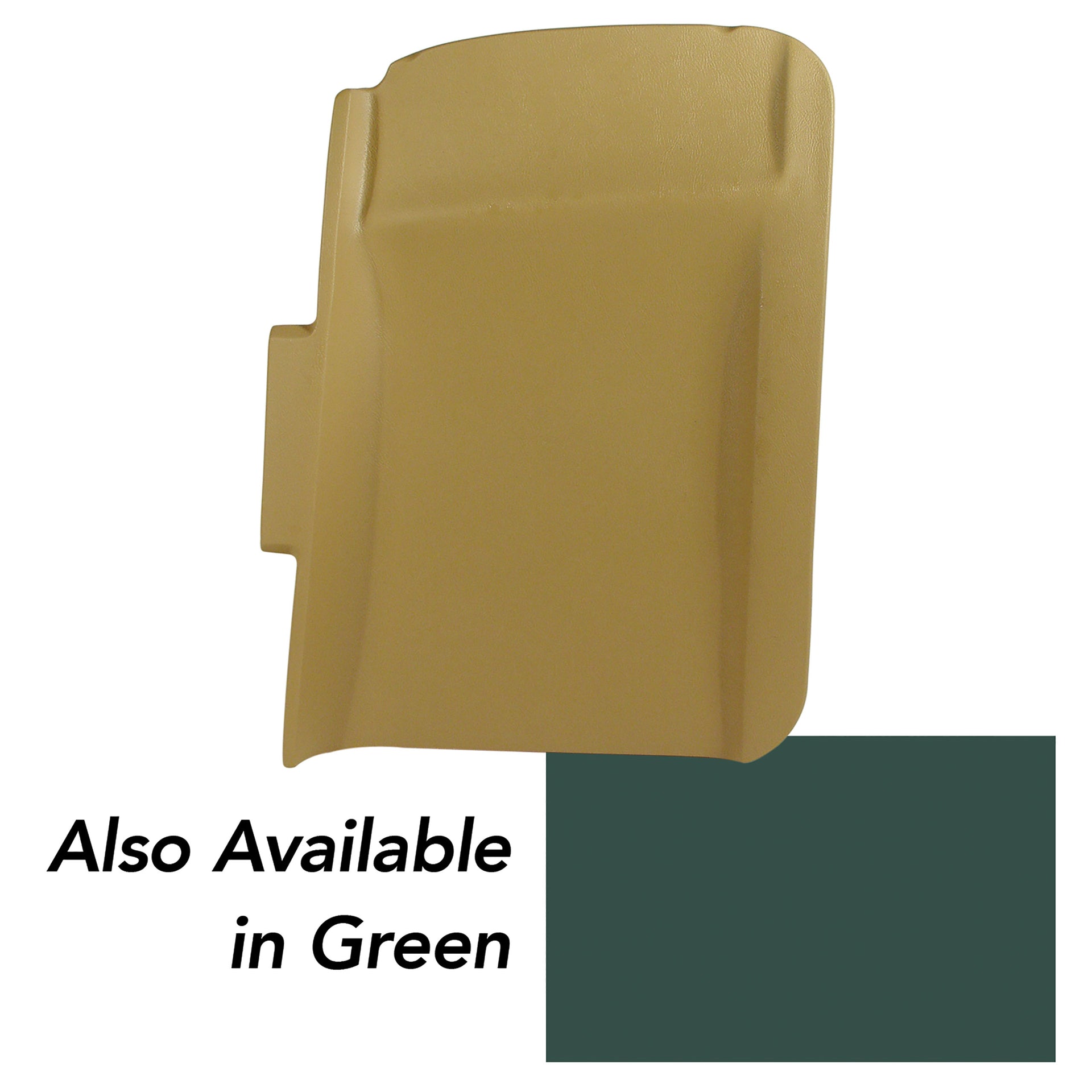1969-1969 Corvette T-Top Pad Green RH-410314-Corvette-Store-Online