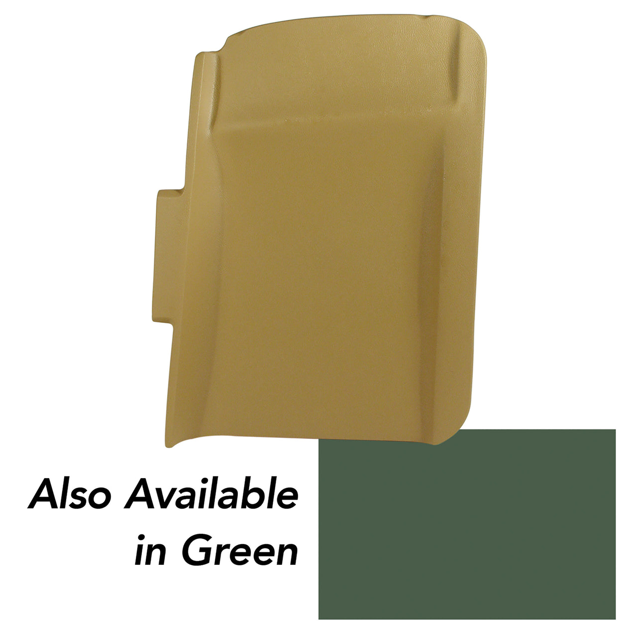 1970-1970 Corvette T-Top Pad Green RH-410317-Corvette-Store-Online