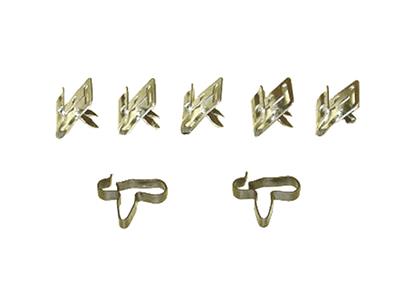 1958-1962 Corvette Brake Line Clip Set 7 Piece-41092-Corvette-Store-Online