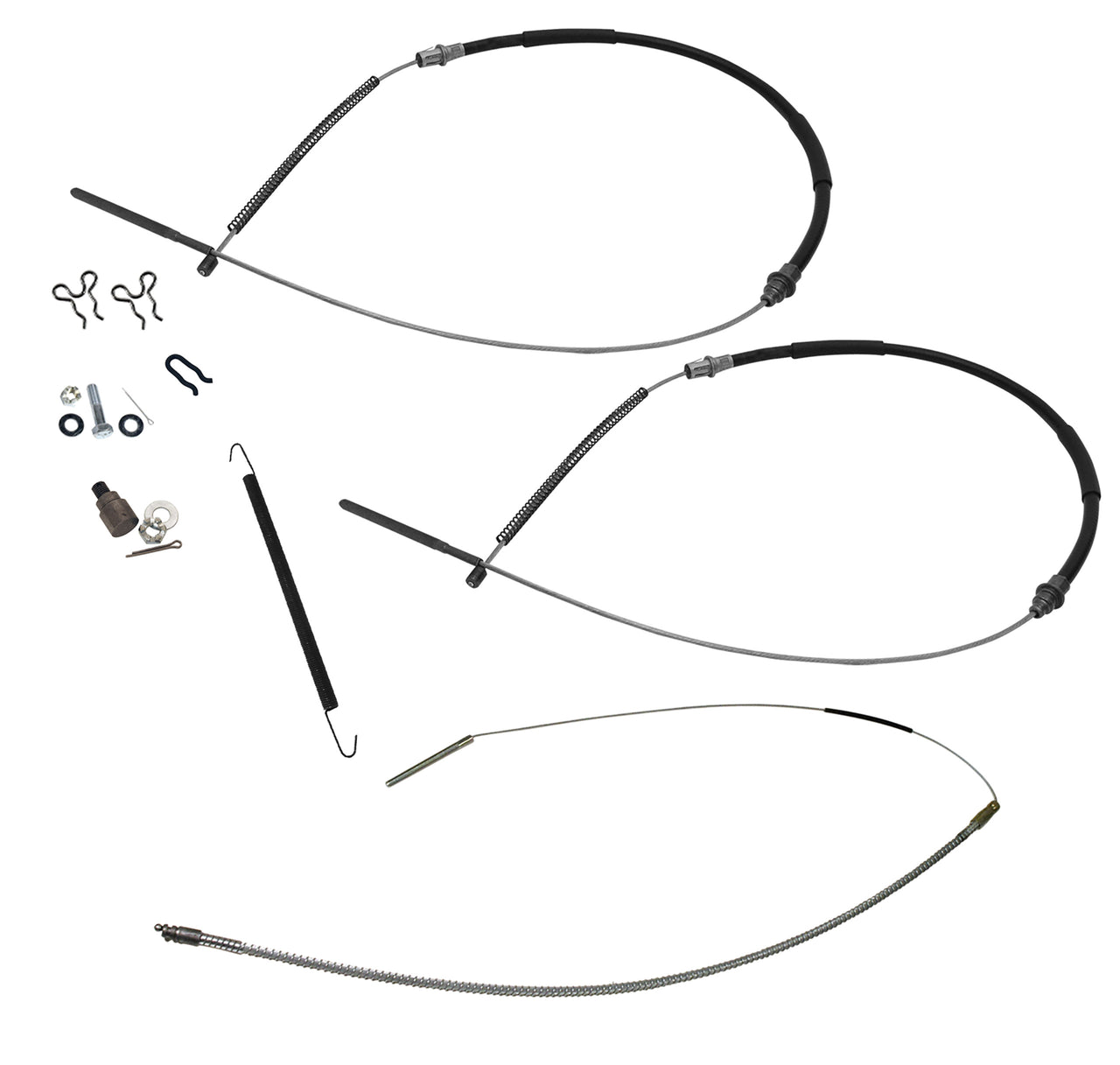 1956-1962 Corvette Park Brake Cable Kit-41097-Corvette-Store-Online