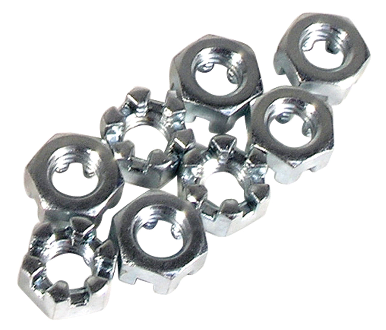 1958-1960 Corvette Rear Bumper Nut Set. Marsden 8 Piece - CA-41111-Corvette-Store-Online