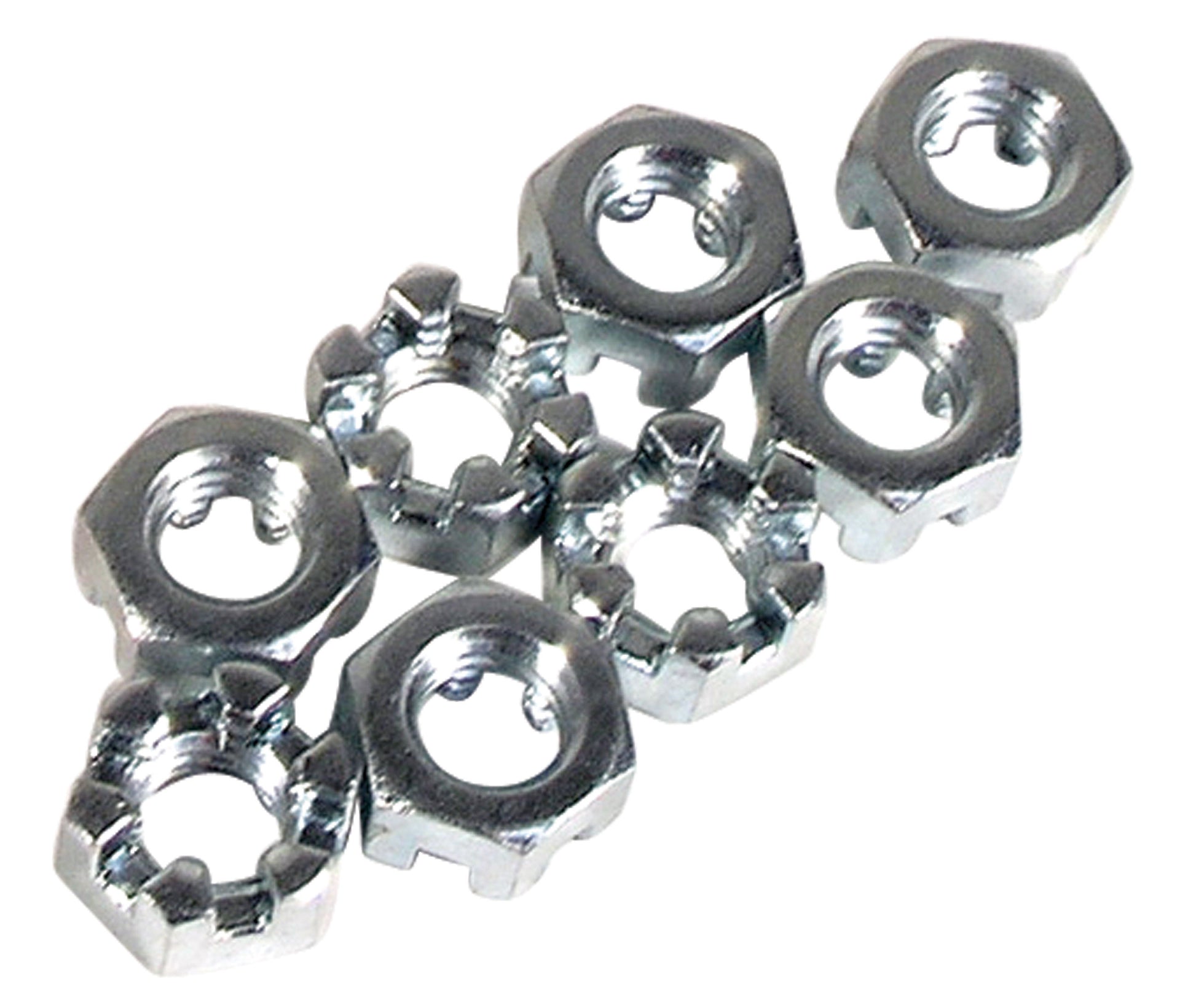 1958-1960 Corvette Rear Bumper Nut Set. Marsden 8 Piece - CA-41111-Corvette-Store-Online