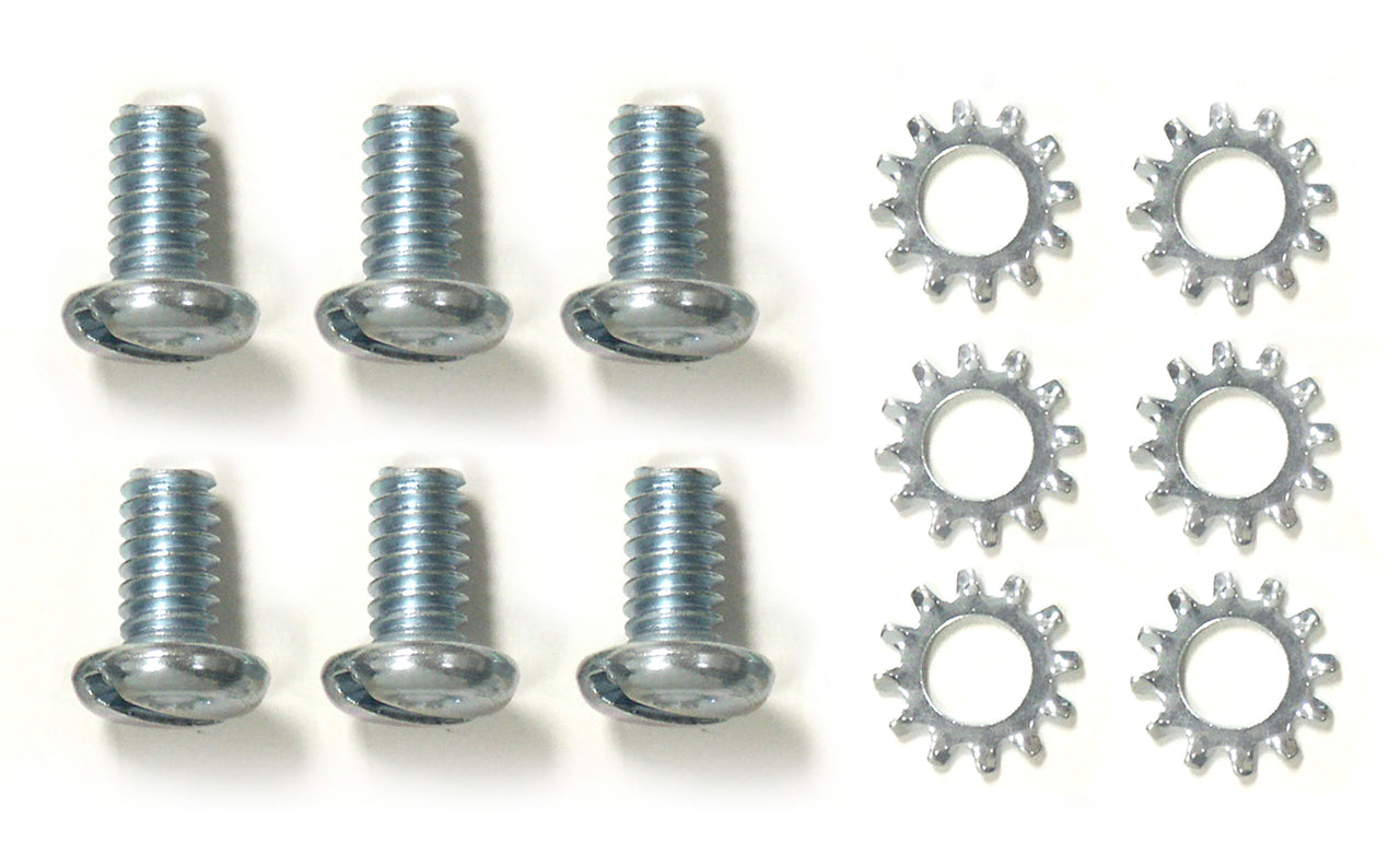 1956-1962 Corvette Water Pump Backplate Screw Set. 6 Piece - CA-41120-Corvette-Store-Online