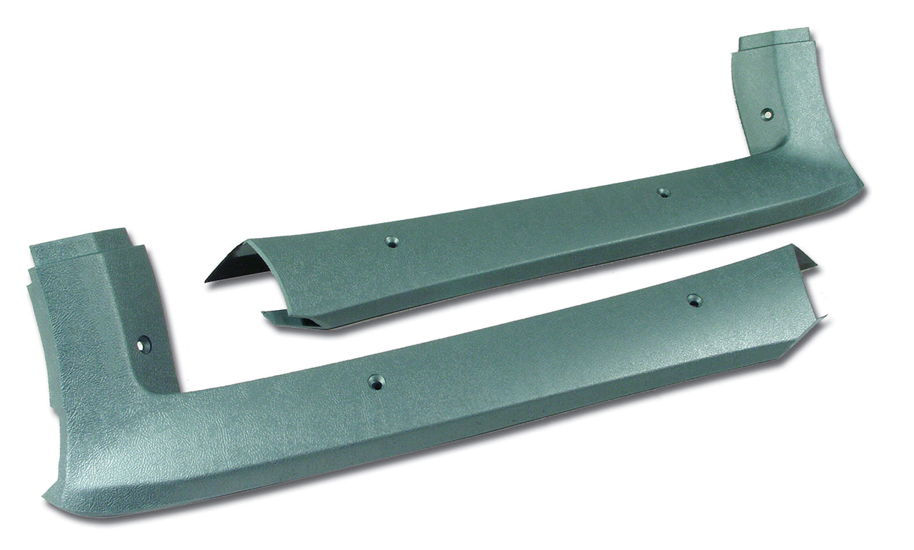 1982-1982 Corvette Pillar Posts Silvergreen-411259-Corvette-Store-Online