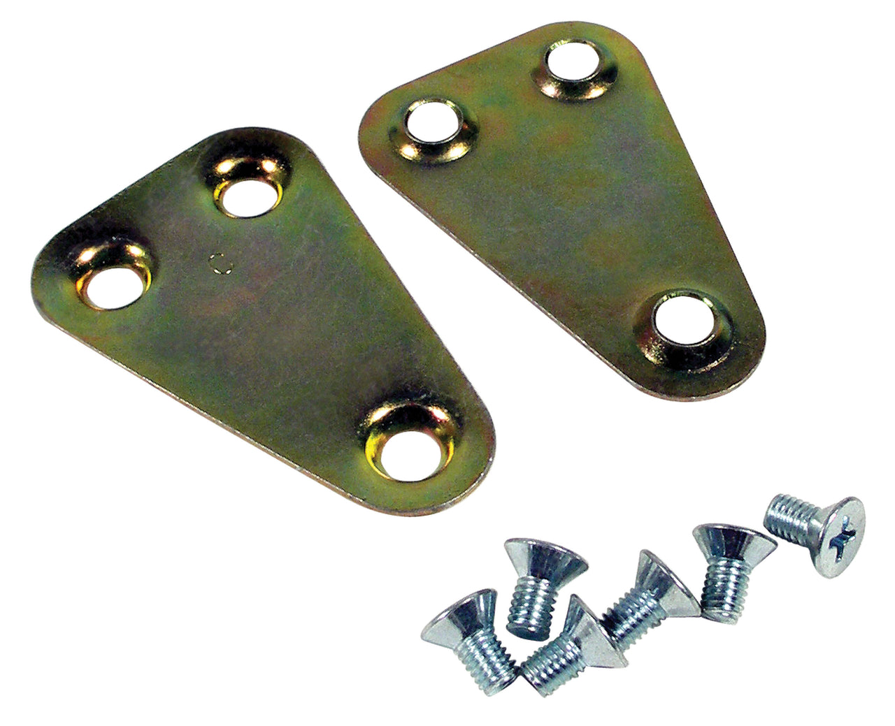 1956-1962 Corvette Door Lock Pivot Retainer Plate W/4 Screw-41146-Corvette-Store-Online