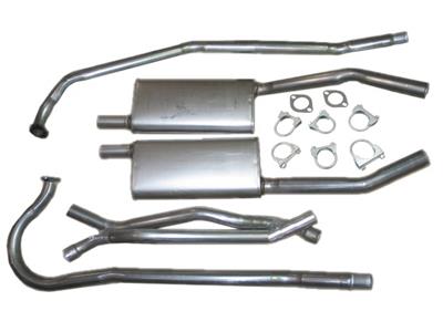 1955-1955 Corvette Exhaust System - V8-41178-Corvette-Store-Online