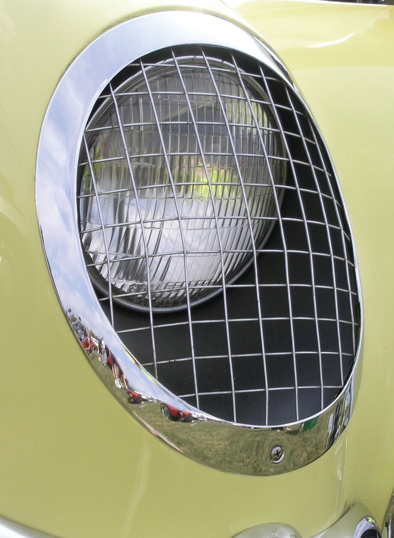 1953-1955 Corvette Headlight Screens-41259-Corvette-Store-Online