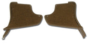 1967-1967 Corvette Kick Panels W/Carpet - Saddle-412953-Corvette-Store-Online