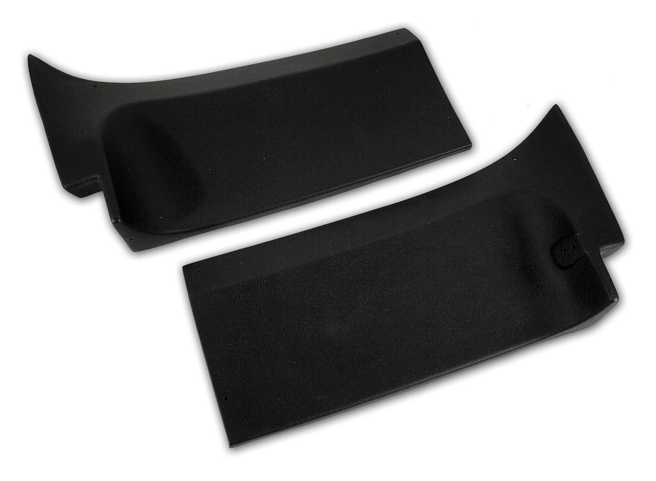 1976-1977 Corvette Rear Coupe Roof Panels Black 76L-413420-Corvette-Store-Online