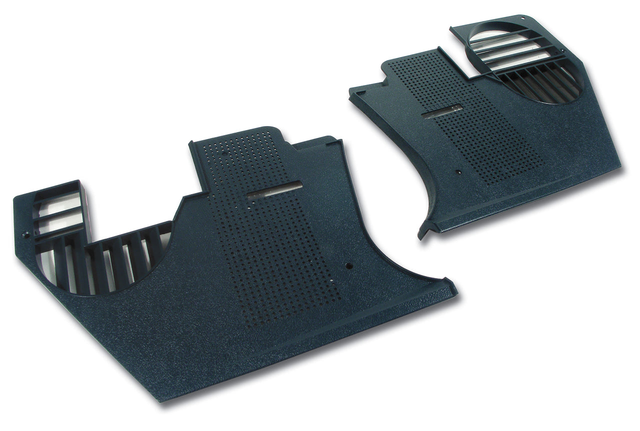 1976-1976 Corvette Kick Panels - Bluegreen-413819-Corvette-Store-Online
