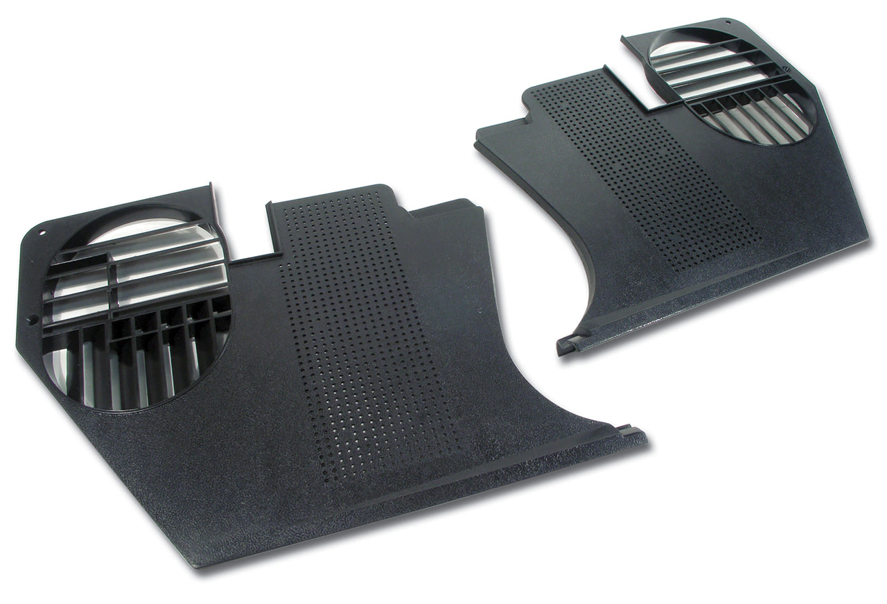 1968-1977 Corvette Kick Panels - Black-413820-Corvette-Store-Online