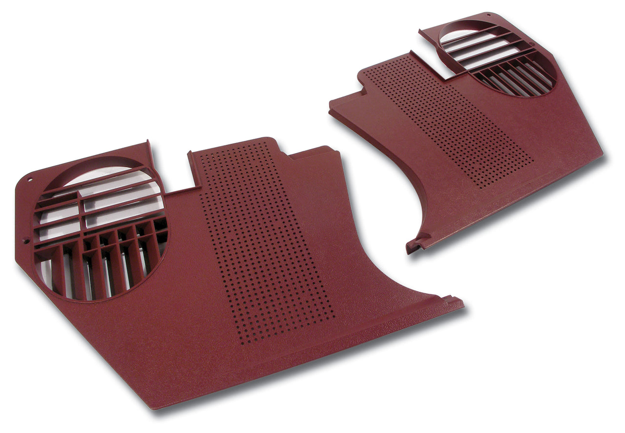 1973-1975 Corvette Kick Panels - Oxblood-413831-Corvette-Store-Online