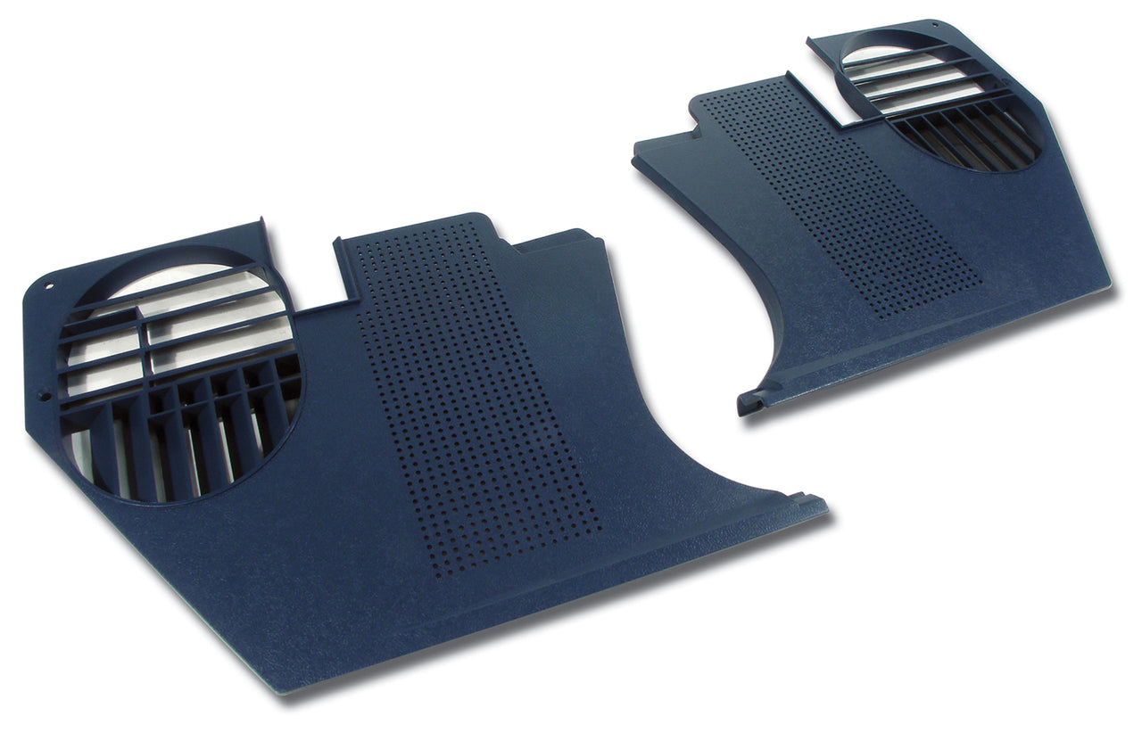1971-1972 Corvette Kick Panels - Royal Blue-413847-Corvette-Store-Online