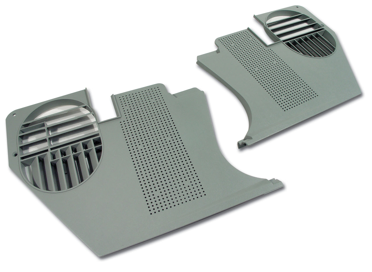 1976-1977 Corvette Kick Panels - Smoke-413867-Corvette-Store-Online