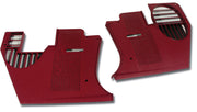 1978-1981 Corvette Kick Panels - Red-413924-Corvette-Store-Online