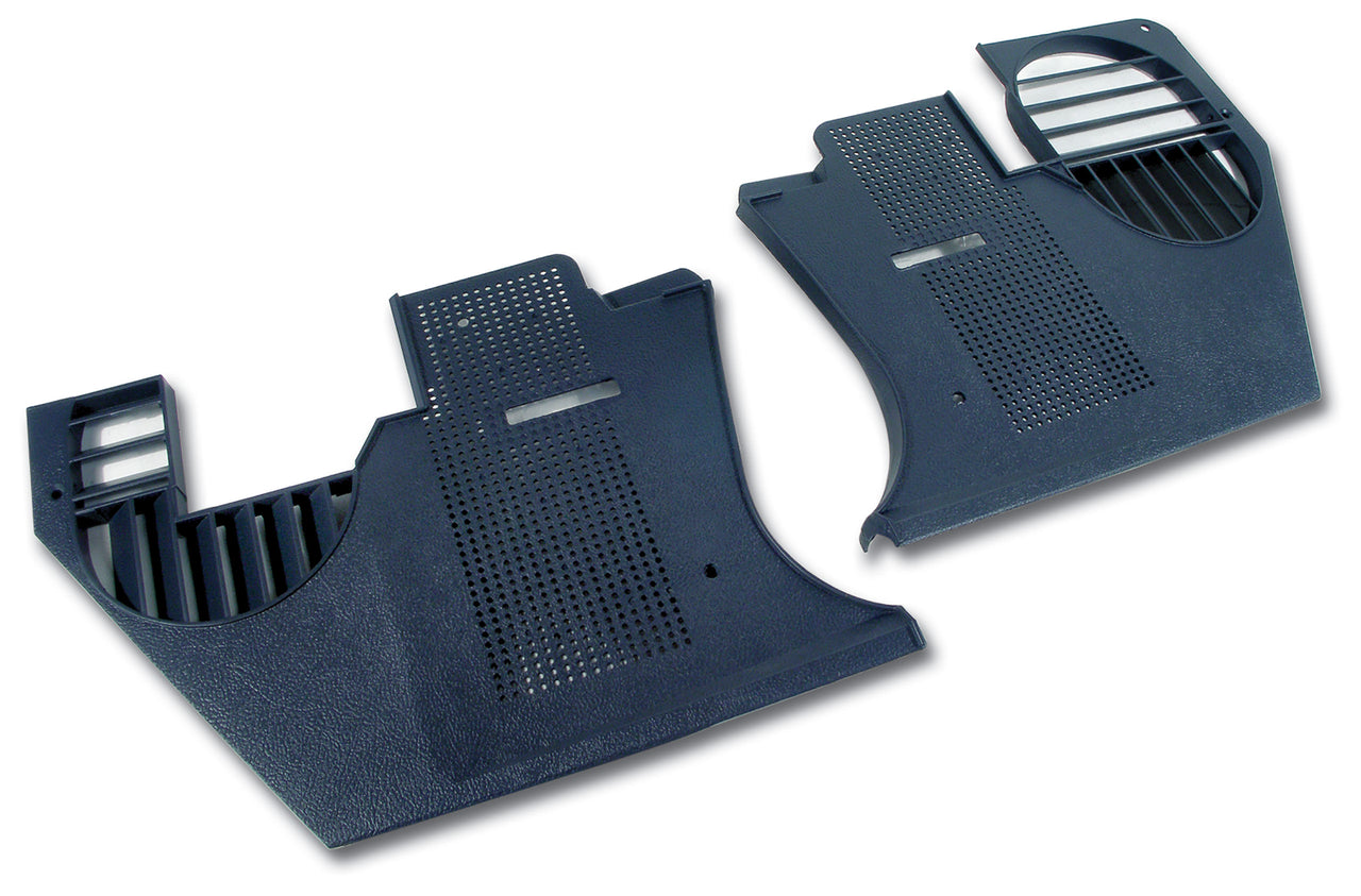 1982-1982 Corvette Kick Panels - Dark Blue-413946-Corvette-Store-Online