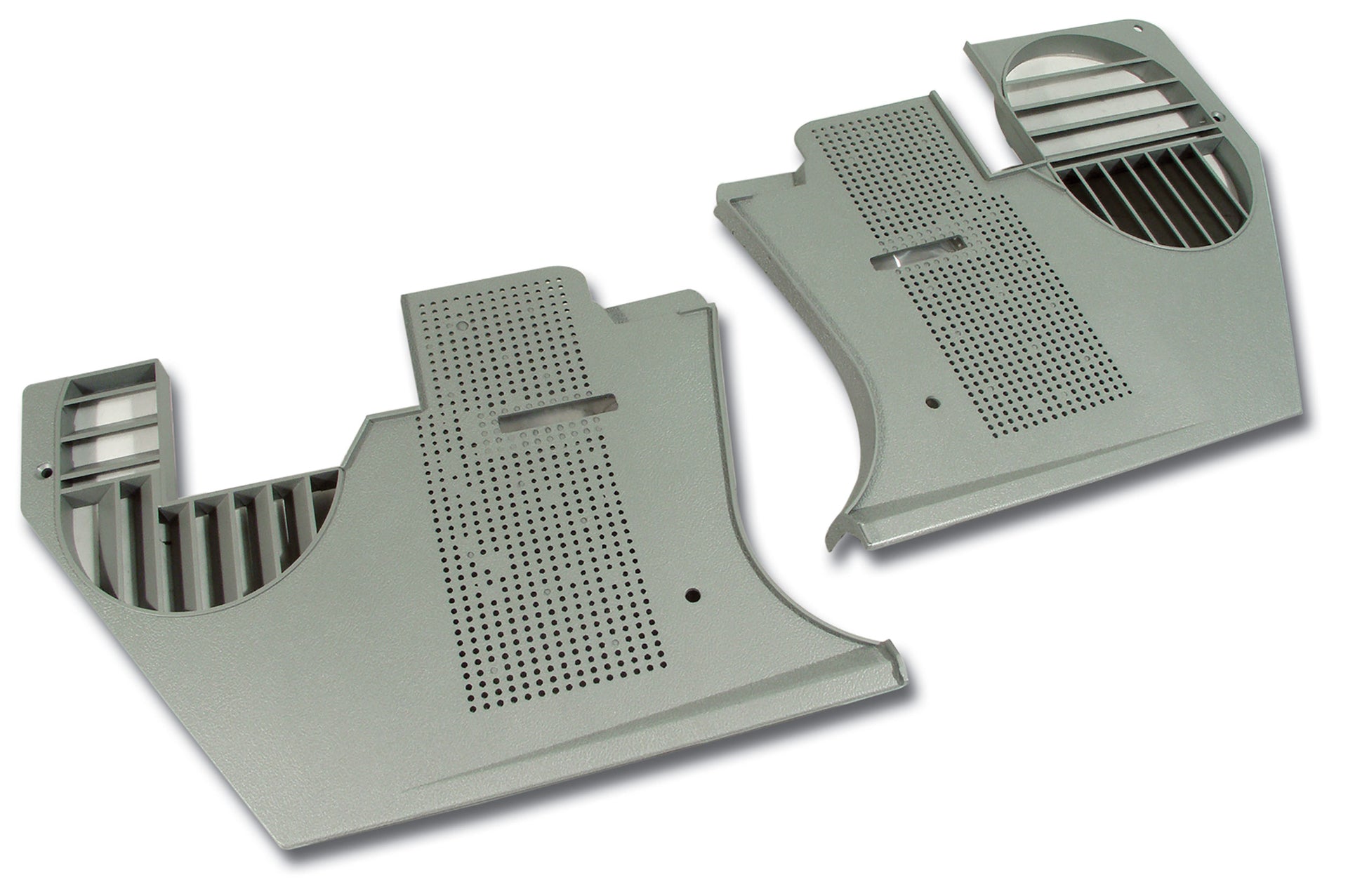 1981-1981 Corvette Kick Panels - Silver-413964-Corvette-Store-Online