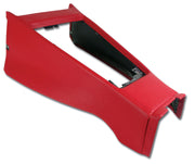 1972-1972 Corvette Shift Console Housing - Red-414330-Corvette-Store-Online
