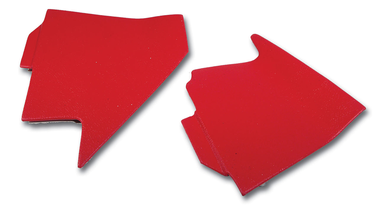 1968-1968 Corvette Shift Console Side Trim - Red-414530-Corvette-Store-Online