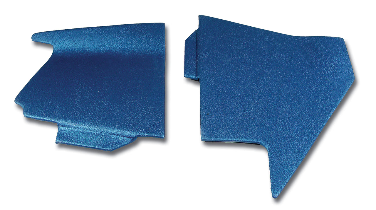 1968-1968 Corvette Shift Console Side Trim - Bright Blue-414541-Corvette-Store-Online