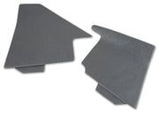 1968-1968 Corvette Shift Console Side Trim - Gunmetal-414563-Corvette-Store-Online