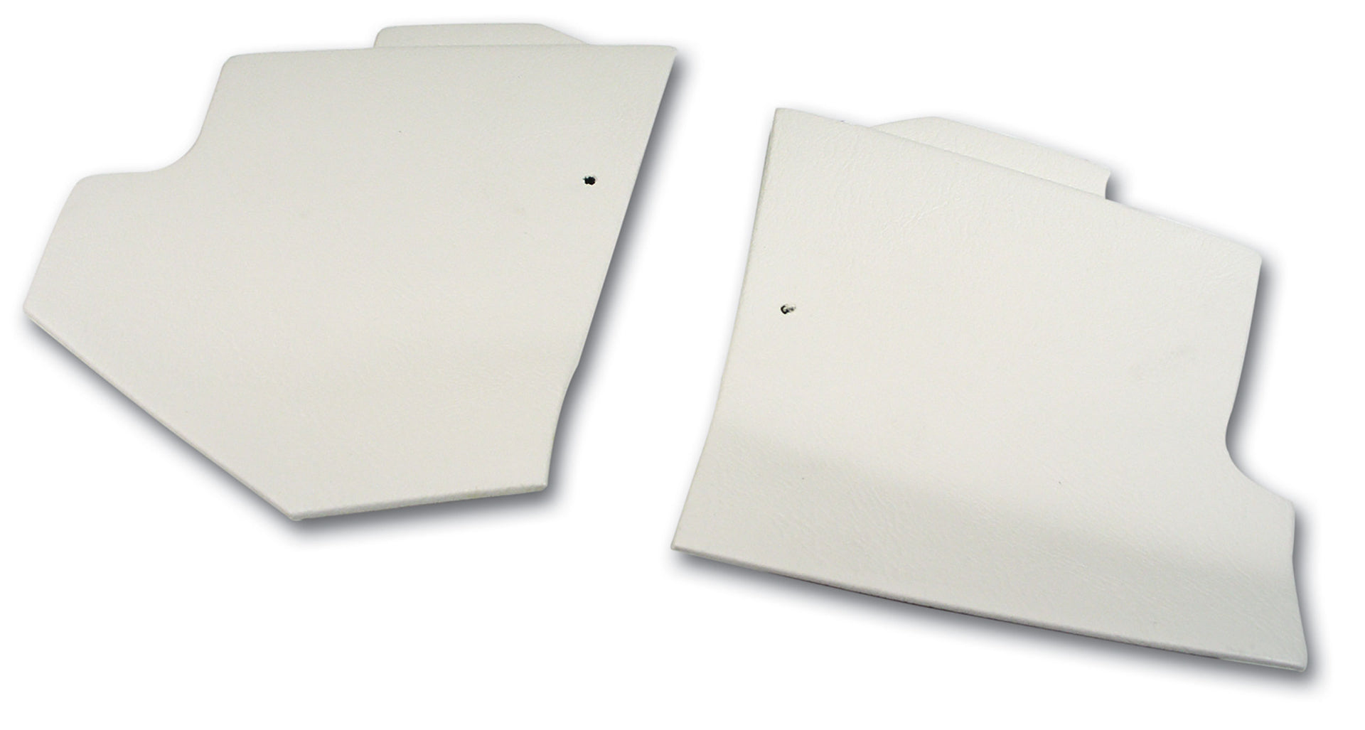 1976-1976 Corvette Shift Console Side Trim - White-414676-Corvette-Store-Online