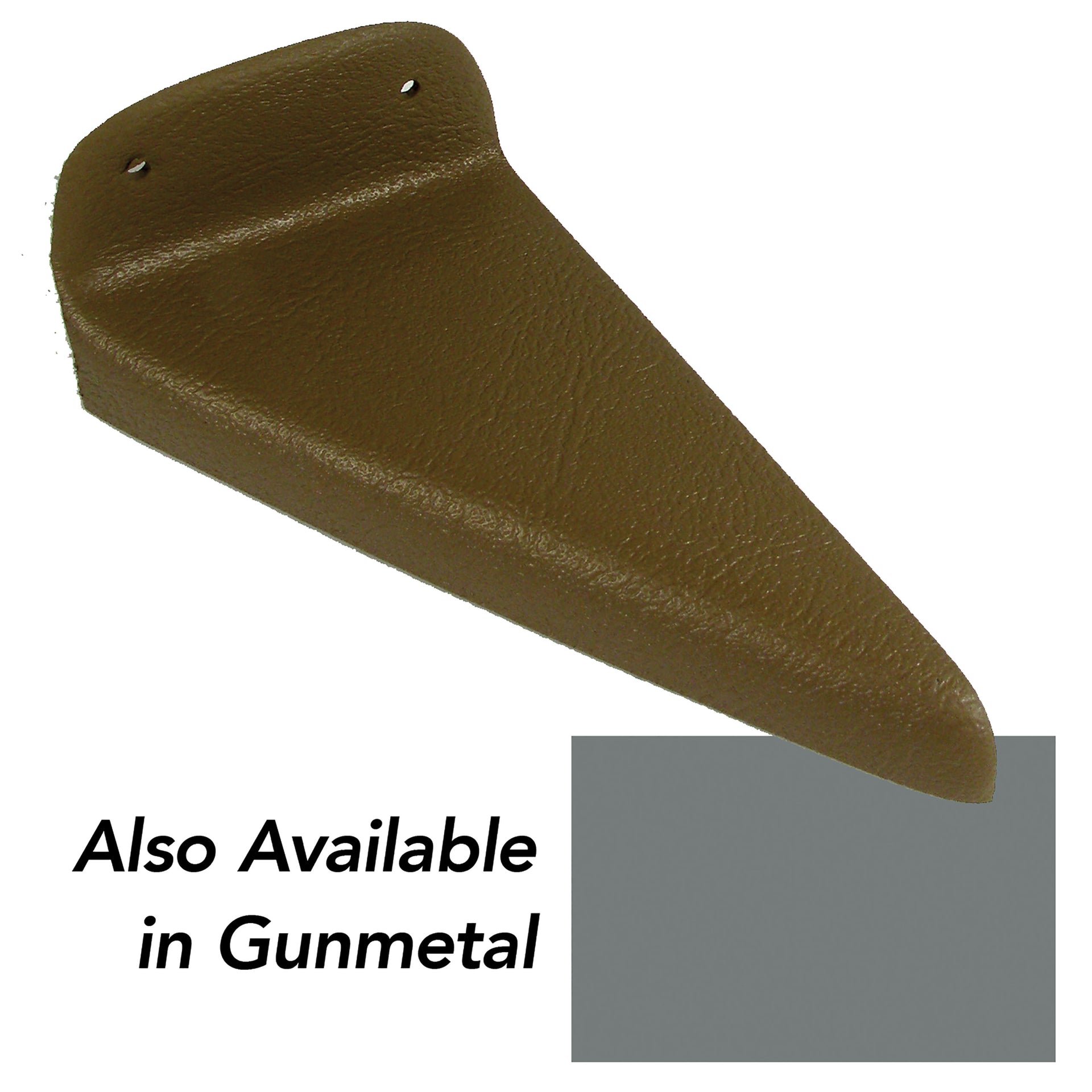 1968-1969 Corvette Shift Console Trim Extension - Gunmetal-414763-Corvette-Store-Online