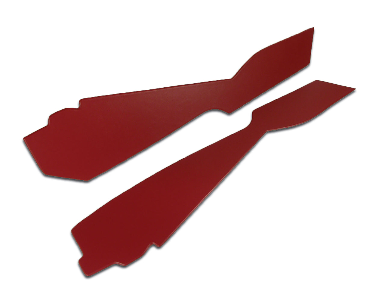 1977-1977 Corvette Shift Console Side Panels Red-414824-Corvette-Store-Online