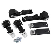 1972-1973 Corvette Seat Belts Lap & Shoulder - Black-41483-Corvette-Store-Online