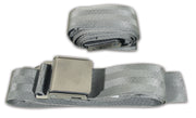 1956-1962 Corvette Seat Belts Hambone Style - Silver-41500-Corvette-Store-Online