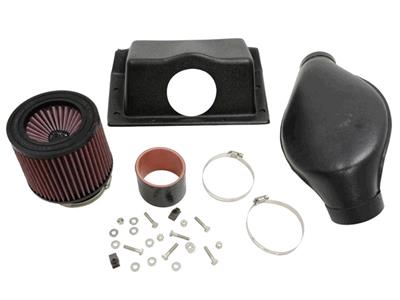 1985-1989 Corvette Vortex Rammer Cold Air System Black-41526-Corvette-Store-Online