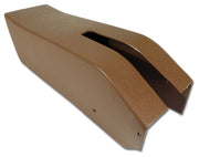 1973-1973 Corvette Park Brake Console - Dark Saddle-415323-Corvette-Store-Online