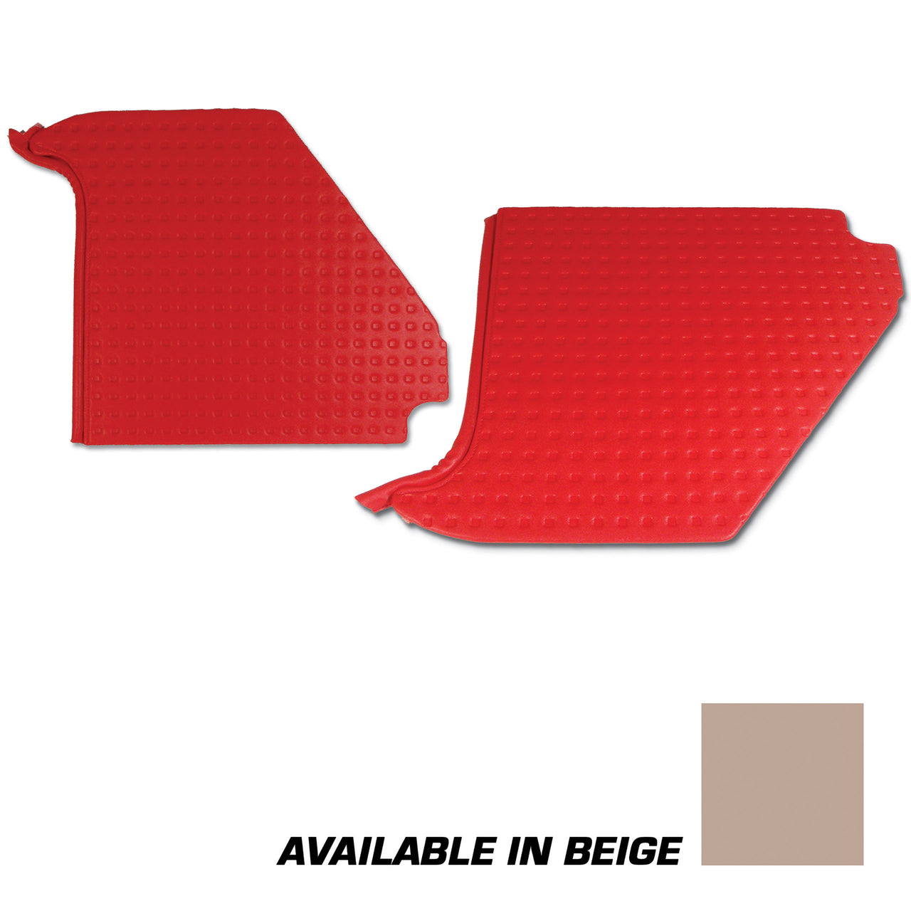 1956-1957 Corvette Kick Panels Beige-415703-Corvette-Store-Online