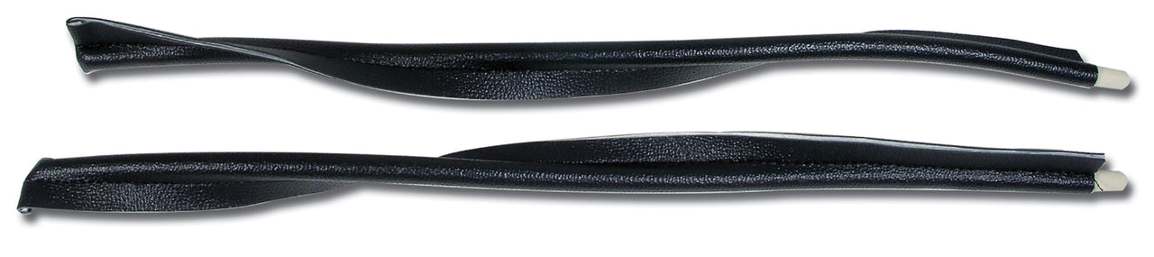1958-1958 Corvette Kick Panel Windlace Charcoal-415804-Corvette-Store-Online