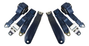 1970-1971 Corvette Seat Belts Lap & Shoulder - Dark Blue-41584-Corvette-Store-Online