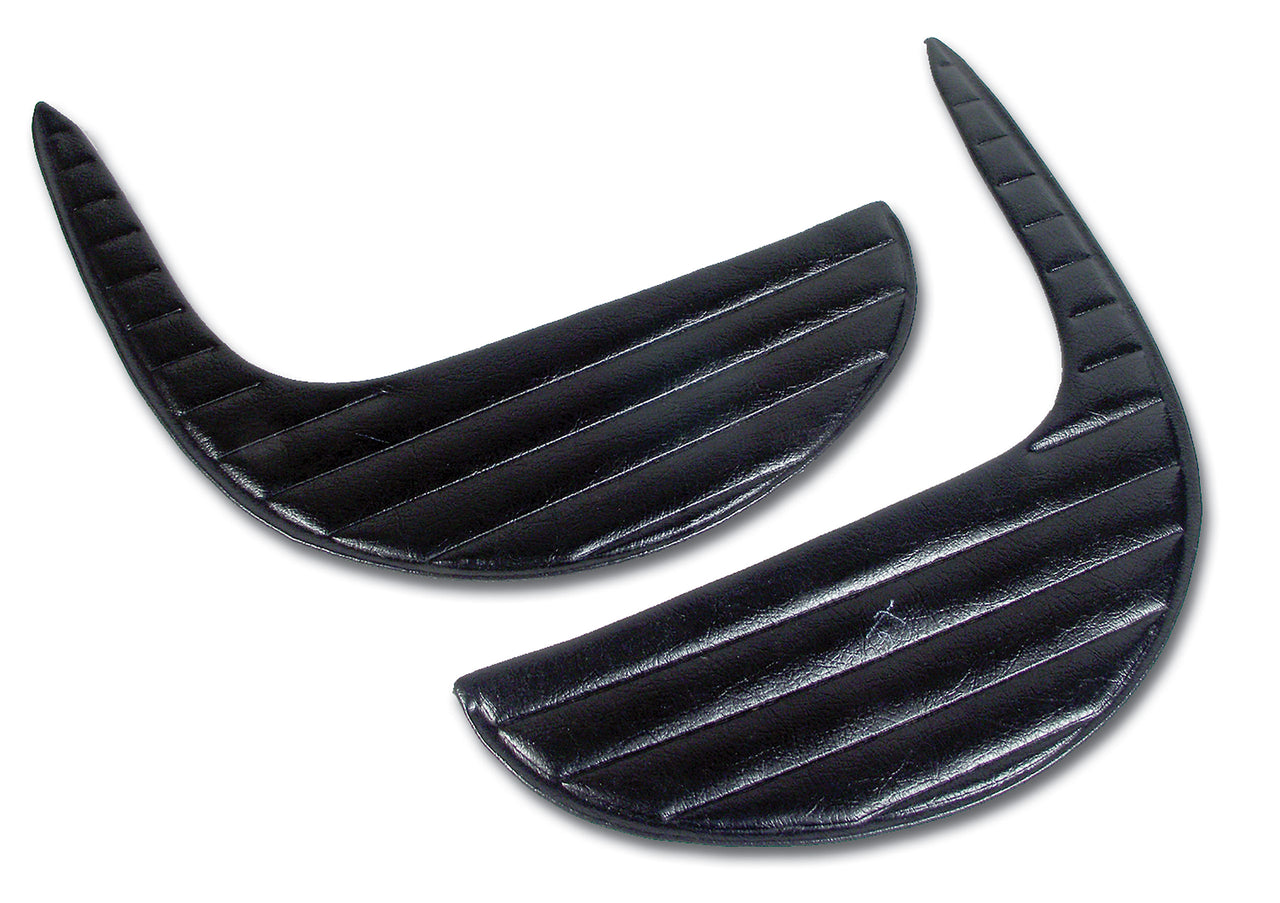 1962-1962 Corvette Kick Inserts Black-416020-Corvette-Store-Online