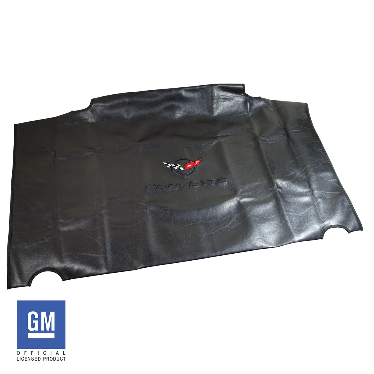 1997-2004 Corvette Embroidered Top Bag Black W/Black C5 Logo-41620-Corvette-Store-Online