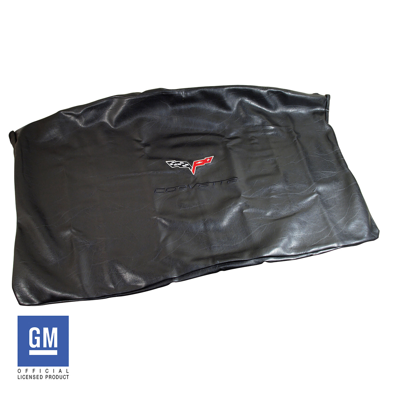 2005-2013 Corvette Embroidered Top Bag Black W/Black C6 Logo-41623-Corvette-Store-Online