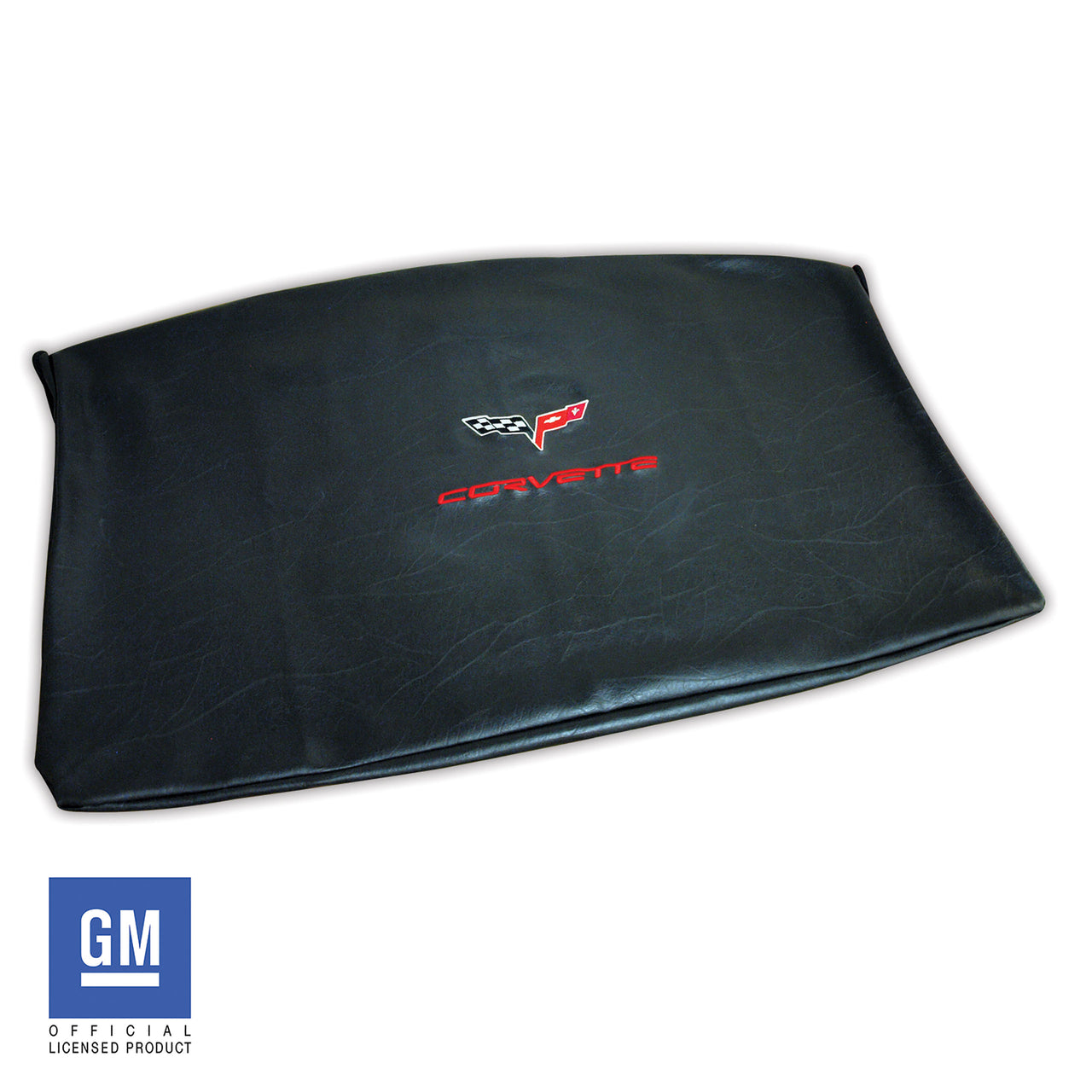 2005-2013 Corvette Embroidered Top Bag Black W/Red C6 Logo-41624-Corvette-Store-Online