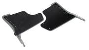 1965-1966 Corvette Kick Panels W/Windlace - Silver-416261-Corvette-Store-Online