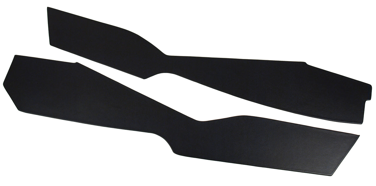 1978-1981 Corvette Leather Console Side Panels Black 1981 Early-416320-Corvette-Store-Online