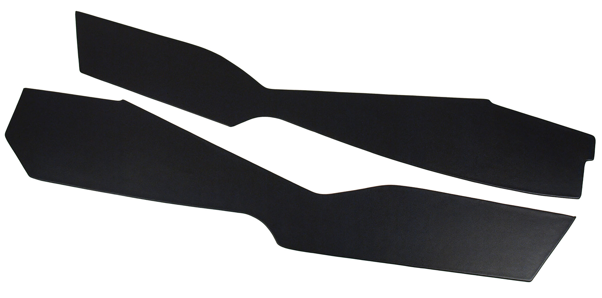 1978-1981 Corvette Leather Console Side Panels Black 1981 Early-416320-Corvette-Store-Online